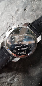 engraving  on watches this message R220