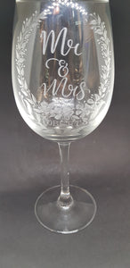 glassware - personalised wine glasses