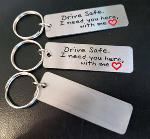 keyring R180 incl engraving on the back.