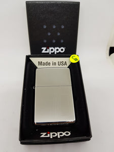 zippo chrome engine turned R680 incl engraving