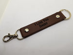 Load image into Gallery viewer, leather keyring cutomised
