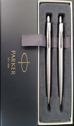 Load image into Gallery viewer, Special ! - parker stainless steel jotter set R950 incl engraving.
