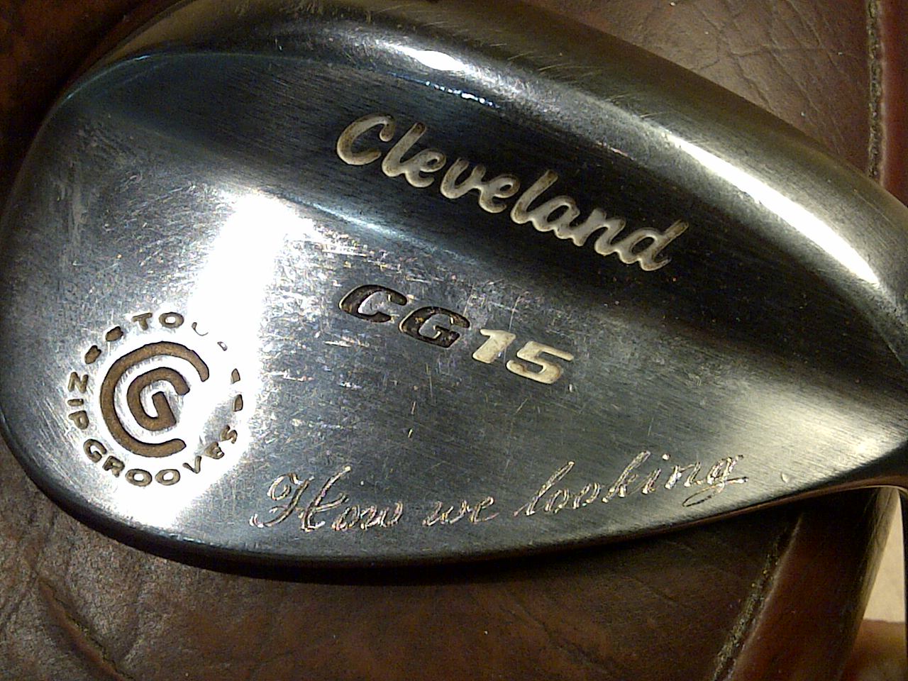 golf clubs  while u wait - engraving in this picture R120