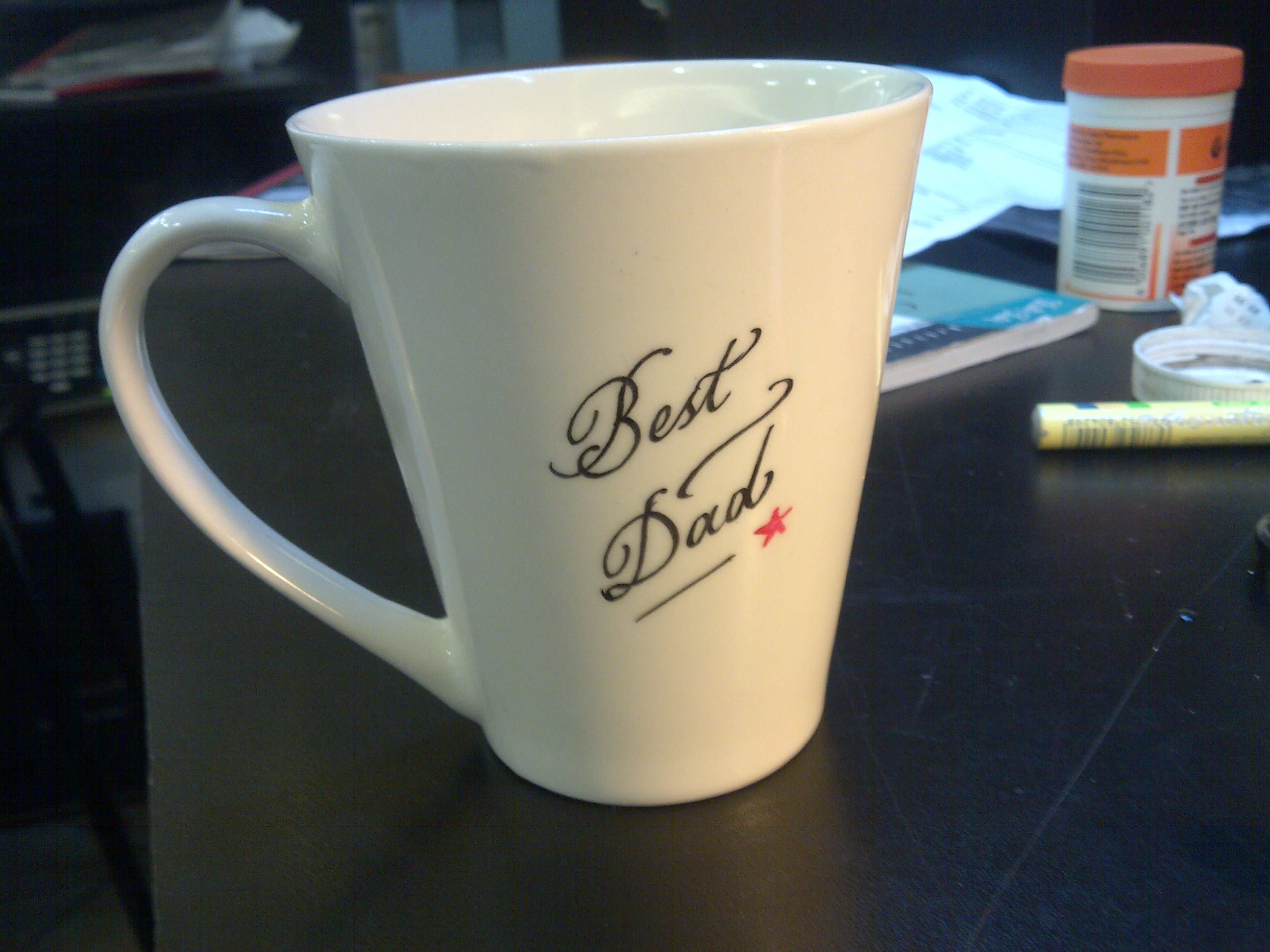 engraved mug