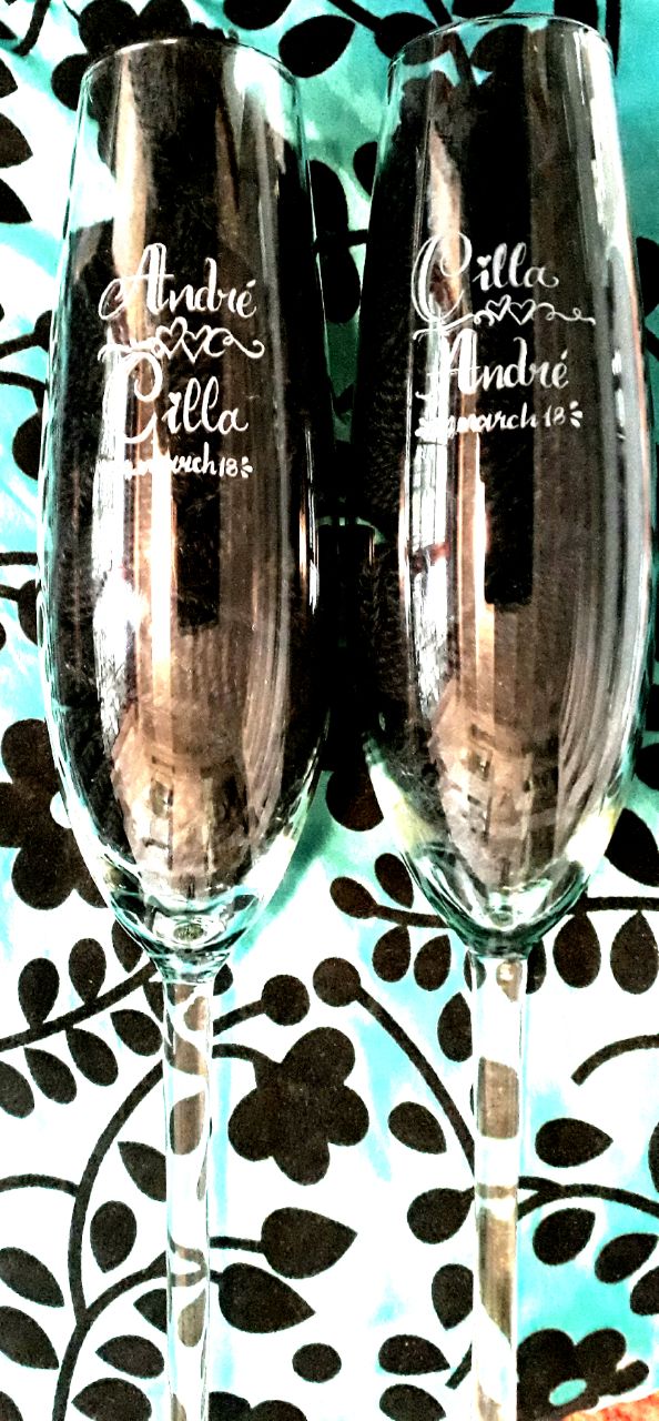 Hand engraved glassware for any occasion CLICK on PICTURE to  browse more