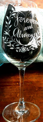 Load image into Gallery viewer, Hand engraved glassware for any occasion CLICK on PICTURE to  browse more
